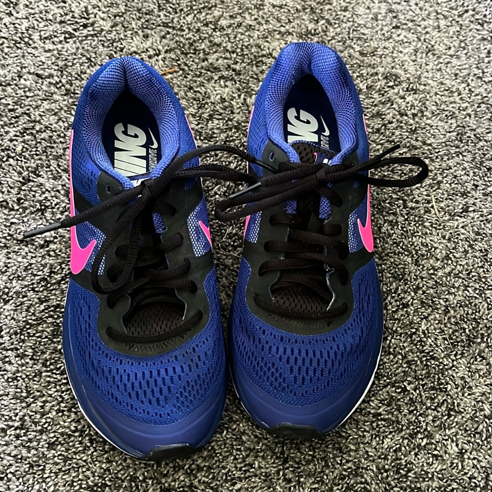 Nike Womens Air Pegasus 30 599392-401 Blue Running Shoes Sneakers Size 6.5 US